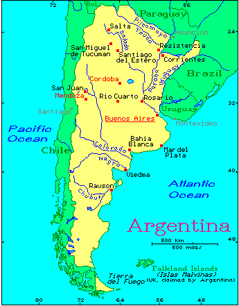 Argentina Map